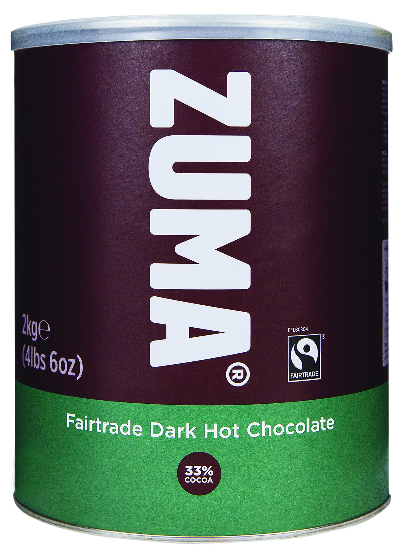 Amazon.com : ZUMA - DARK HOT CHOCOLATE FAIRTRADE BOITE 2KG : Hot